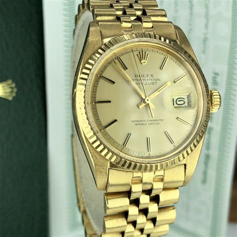 vintage rolex datejust gold|Rolex Datejust price chart.